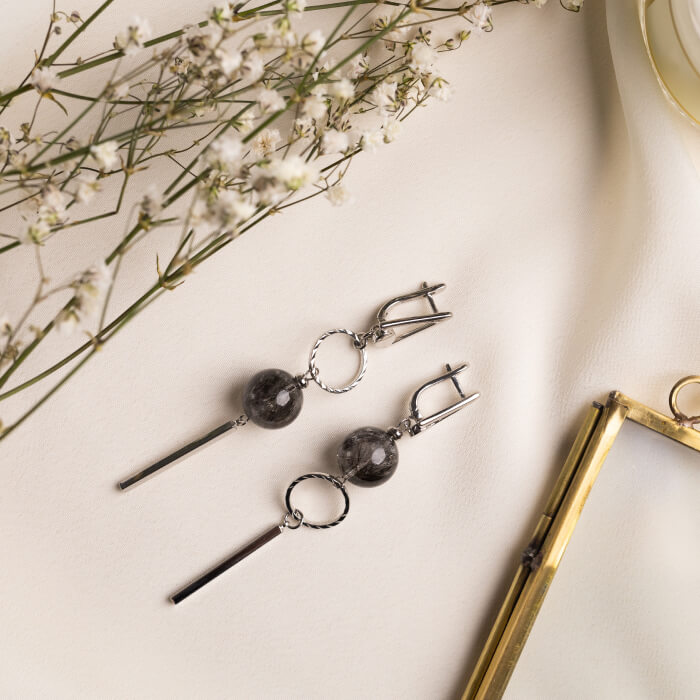 Noir Studs
